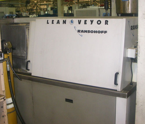 Ransohoff LeanVeyor Contiunous Automatic Parts Washer For Sale
