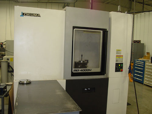Okuma MB-4000H Horizontal Machining Center For Sale CNC Horizontal Mill