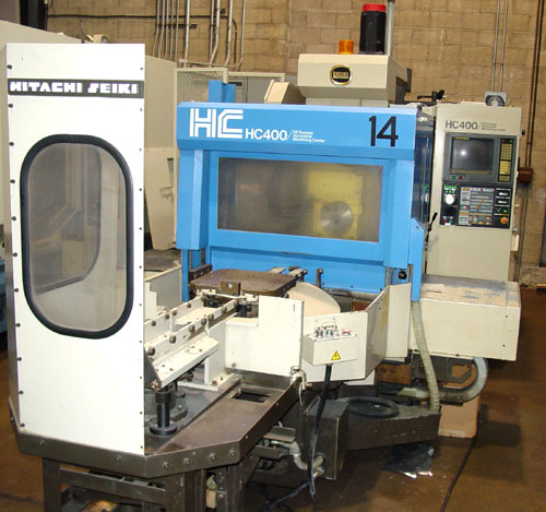 Hitachi Seiki HC-400 5-Axis Horizontal Machining Center For Sale CNC Horizontal Mill