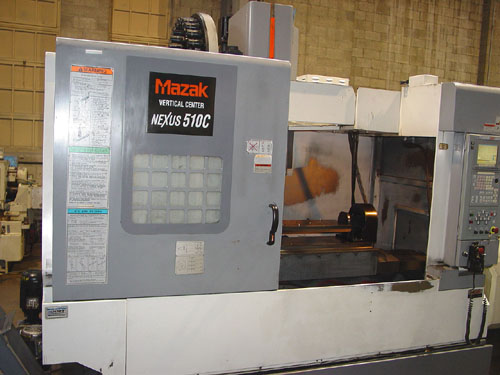 Mazak Nexus 510C  For Sale, Used CNC Mill, CNC Vertical  Machining Center