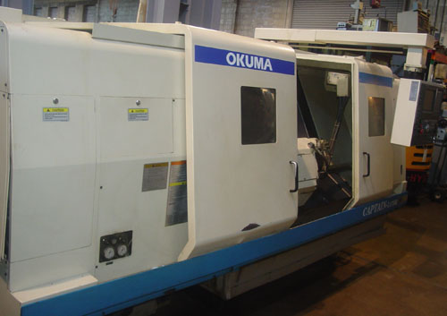 Okuma Captain L470-1250BBM, CNC Lathe For Sale, used CNC Lathe , CNC Lathe, CNC Turning