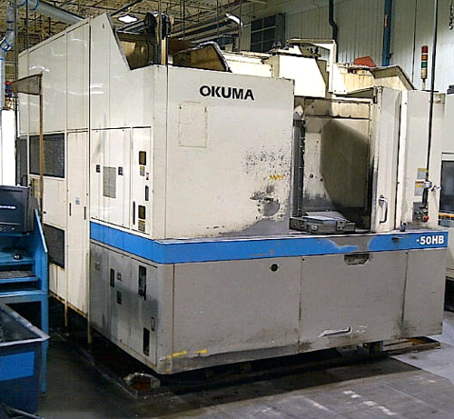 Okuma MA-50HB Horizontal Machining Center For Sale CNC Horizontal Mill