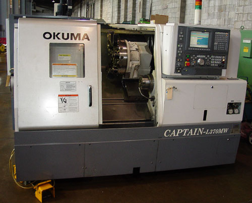 Okuma Captain L-370 BBMW, used CNC Lathe , CNC Lathe, CNC Turning