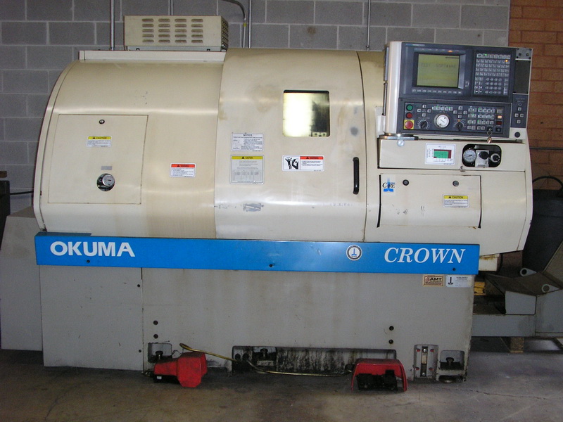 Okuma Crown For Sale, used CNC Lathe, CNC Lathe, CNC turning