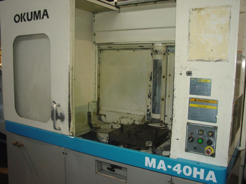 Okuma MA-40HA Horizontal Machining Center For Sale CNC Horizontal Mill