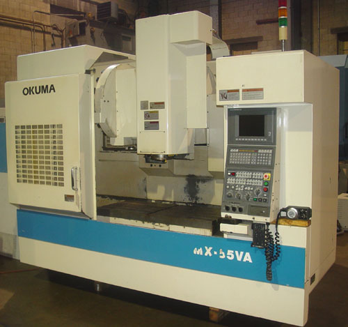 Okuma MX-55VA  For Sale, Used CNC Mill, CNC Vertical  Machining Center