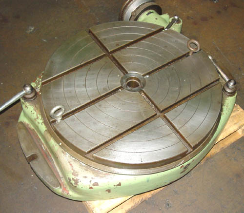 25" WALTER FOR SALE PRECISON ROTARY TABLE