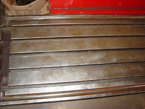 24-3/4" x 120" T-Slotted Table from Milling Machine For Sale