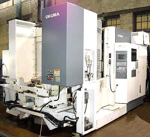 Okuma MA-500HB  FOR SALE CNC MILL USED CNC MILL CNC HORIZONTAL MACHINING CENTER