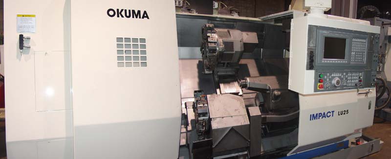 OKUMA lu-25 CNC Turning Center lu25 lu25sc1250