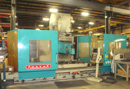Anayak VH3000 5-Axis FOR SALE CNC MILL USED CNC MILL CNC VERTICAL MACHINING CENTER