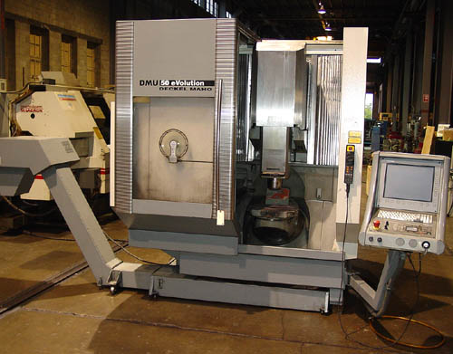 Deckel Maho DMU-50 5-Axis  For Sale, Used CNC Mill, CNC Vertical  Machining Center