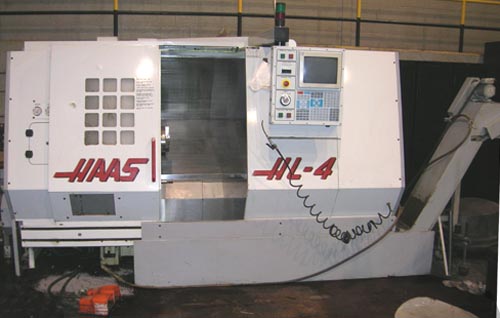 Haas HL-4 CNC Lathe - P11799