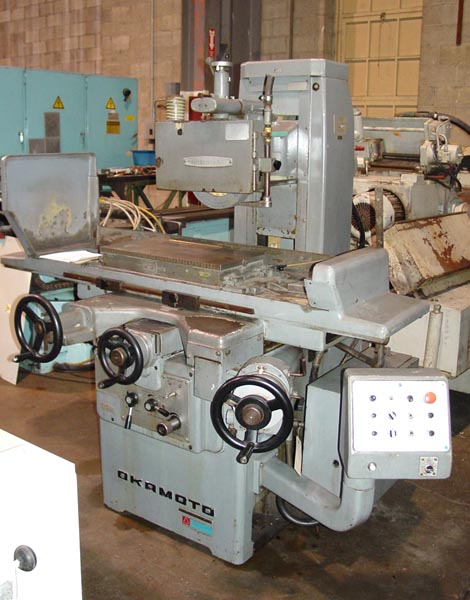 12" x 24" OKAMOTO FOR SALE HORIZONTAL SPINDLE RECIPROCATING SURFACE GRINDER