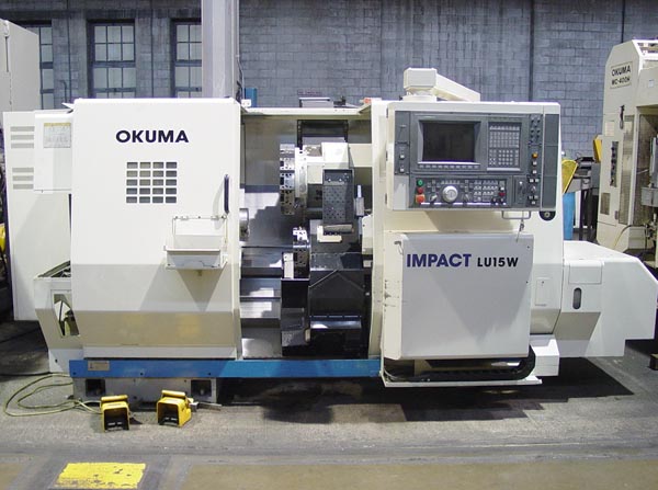 OKUMA lu-15w CNC Turning Center lu15w