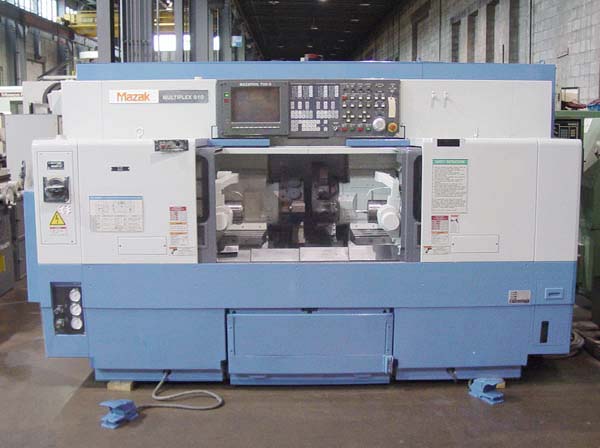 Mazak 610 Multiplex FOR SALE Twin Spindle CNC Lathe with Live Tooling CNC Turing Center