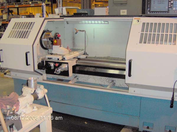 FOR SALE SOUTHWEST INDUSTRIES FLAT BED CNC TURNING CENTER TEACH LATHE
