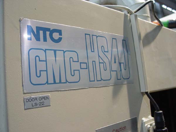 NTC CMC HSJ4 FOR SALE 4-AXIS CNC MILL USED CNC MILL CNC HORIZONTAL MACHINING CENTER