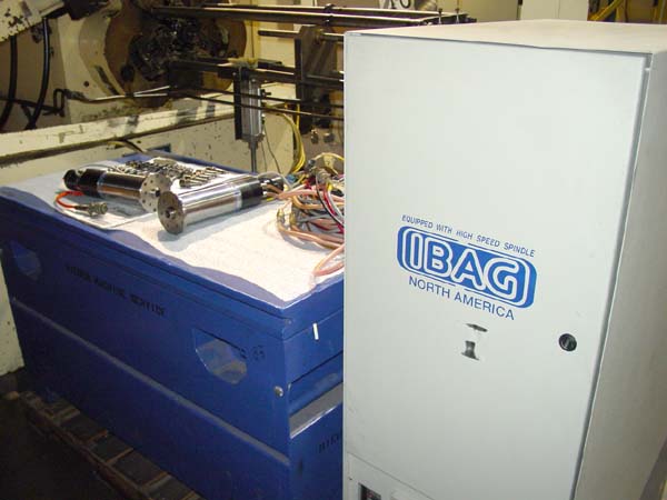 IBAG HF-80 HIGH SPEED MILLING SPINDLE For Sale CNC MILLING