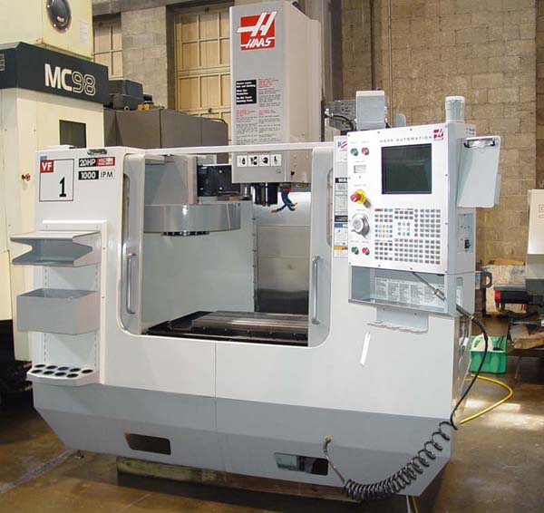 Haas VF-1 CNC Vertical Mill CNC Machining Center For Sale