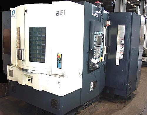 MAKINO A51 FOR SALE CNC MILL USED CNC MILL CNC HORIZONTAL MACHINING CENTER