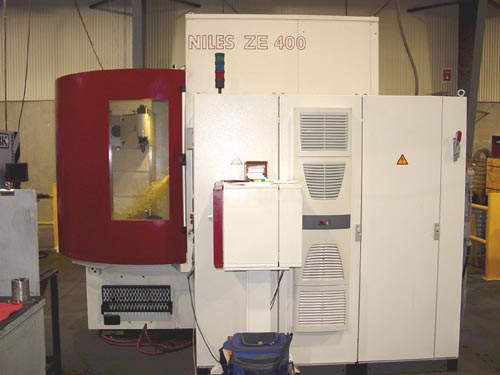 NILES ZE 400 FOR SALE CNC GEAR PROFILE FORM GRINDING MACHINE
