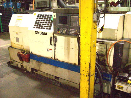 Okuma Cadet L-1420 For Sale, used CNC Lathe, CNC Lathe, CNC Turning