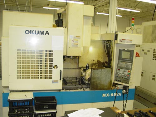Okuma MX-55VA 5 Axis Vertical Machining Center - P11371