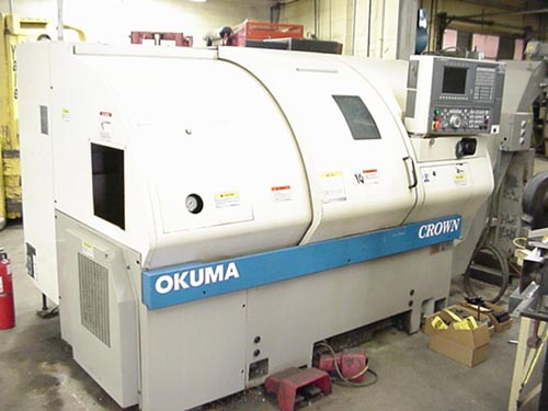 Okuma Crown CNC Lathe - P11509