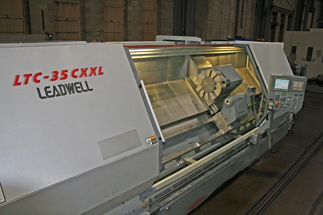 28" x 120" Leadwell LTC-35CXXL CNC Turning Center For Sale, Used Leadwell 2-Axis Lathe For Sale, Used Leadwell LTC-35CXXL 2-Axis CNC Turning Center For Sale