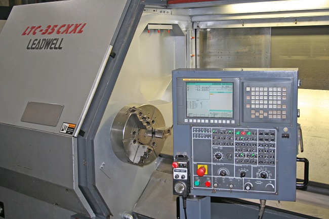 28" x 120" Leadwell LTC-35CXXL CNC Turning Center For Sale, Used Leadwell 2-Axis Lathe For Sale, Used Leadwell LTC-35CXXL 2-Axis CNC Turning Center For Sale