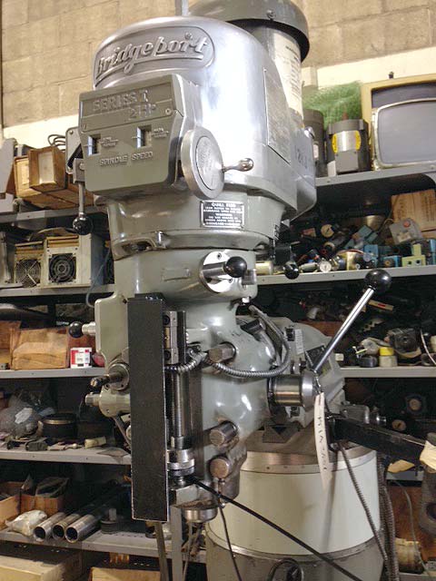 Bridgeport Series 1 Vertical Mill with Power Feed and DRO