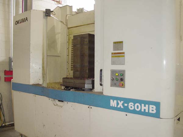 Okuma MX-60HB CNC Horizontal Machining Center for sale
