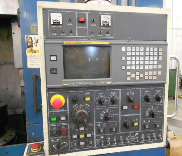Daewoo V15-2SP Twin Spindle CNC Vertical Turning Center for sale