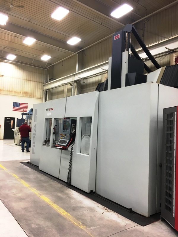Used Fidia 5-Sided High Speed Vertical Bridge Mill with Built-In Rotary Table For Sale, Used CNC Mill, Used CNC Vertical Machining Center For Sale