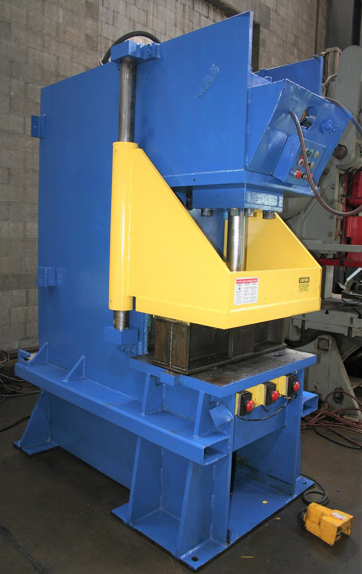75 Ton K.R. Wilson Hydraulic C-Frame Gap Press for sale
