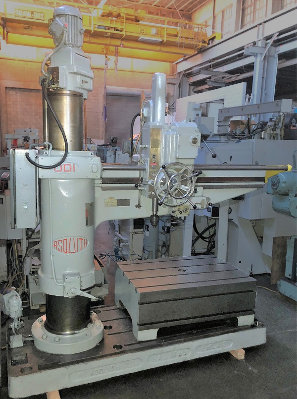 Used 6' x 11" Asquith Radial Arm Drill For Sale, Used Radial Arm Drill For Sale