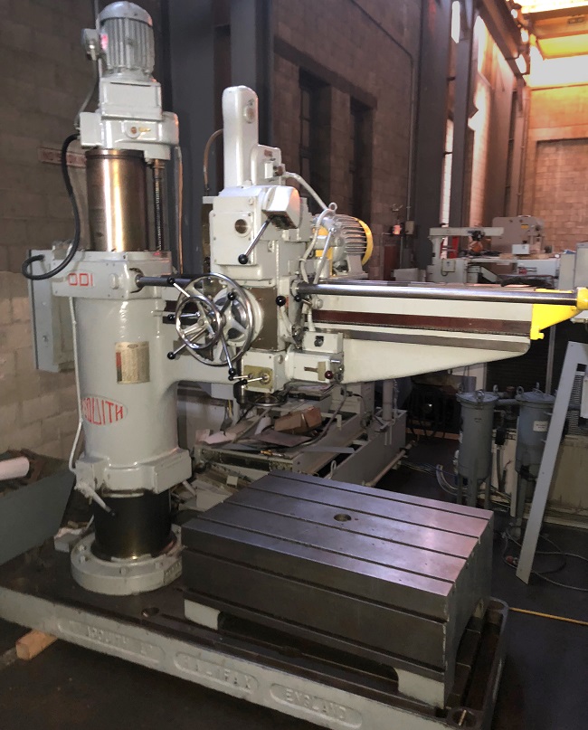 Used 6' x 11" Asquith Radial Arm Drill For Sale, Used Radial Arm Drill For Sale