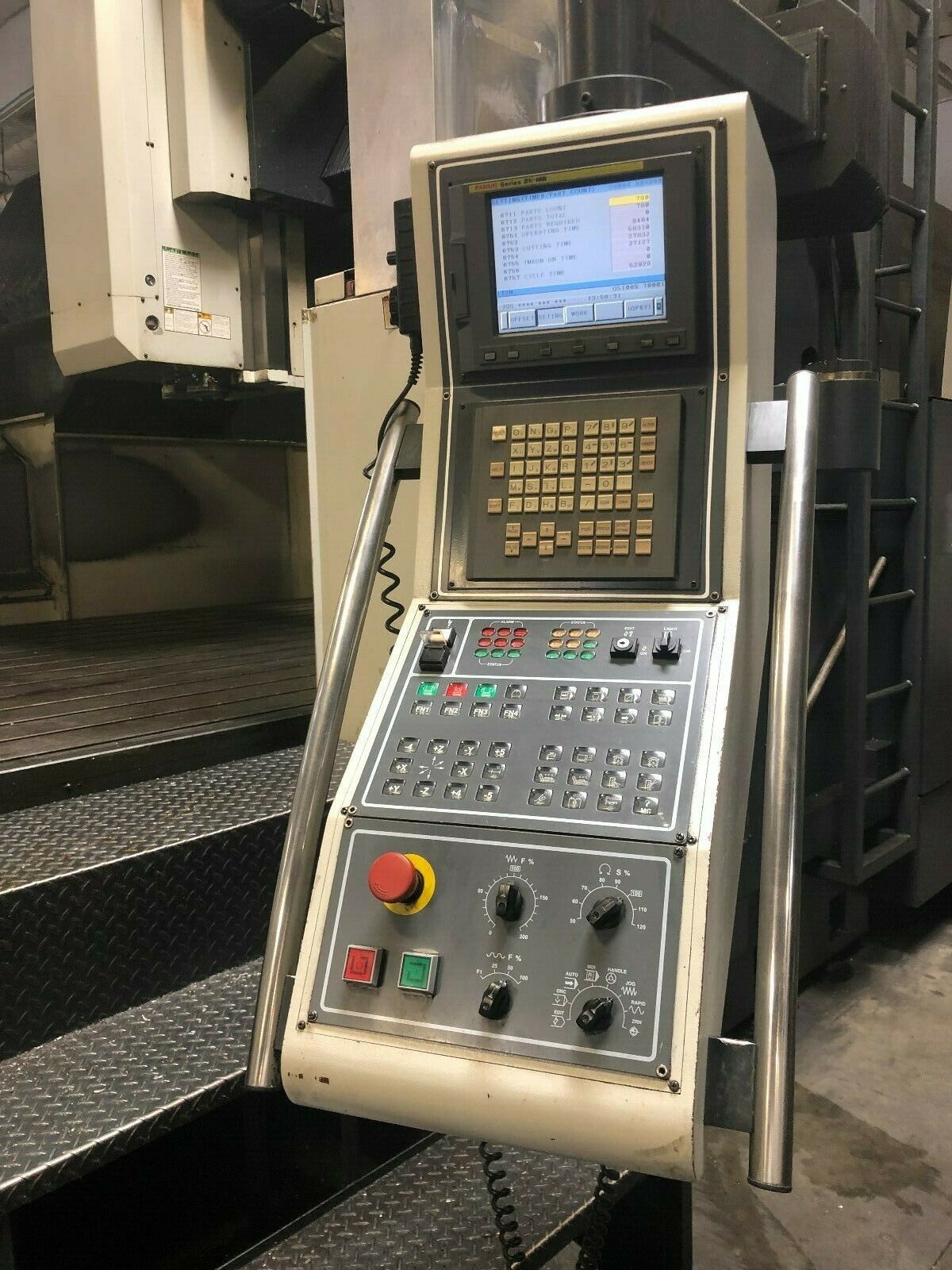 Mighty Viper PRW 5340 CNC Bridge Mill, Mighty Viper PRW CNC Vertical Machining Center used Mighty Viper Bridge Style CNC Vertical Machining Center for sale, large CNC Bridge Mill For Sale