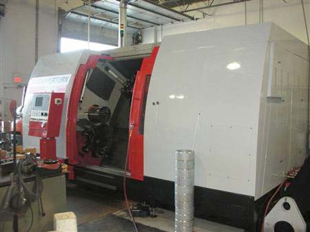 EMCO Hyperturn 690MC Plus CNC Turning Center with Twin Spindles, Twin Turrets, Live Tooling, and Y-Axis CNC Lathe for sale