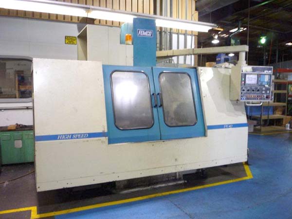 Femco 40 x20 CNC Vertical Mill for sale