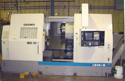 Okuma LB-45iiM CNC Turning Center with Live Tooling for sale