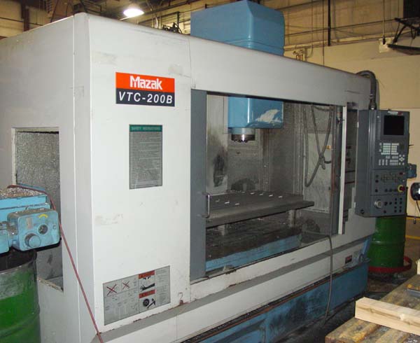 MAZAK VTC-200B CNC VERTICAL Machining Center CNC Mill for sale