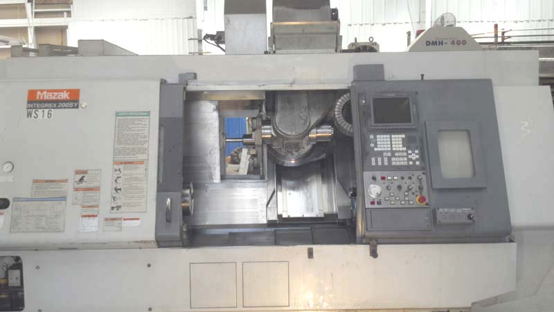 Mazak Integrex 200SY CNC Lathe CNC Turning Center with Live tooling and Y-Axis For Sale