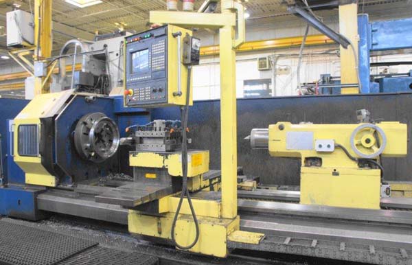 Accuturn 45" x 248" CNC Flat Bed Lathe CNC Turning Center for sale