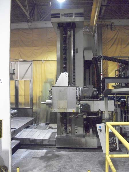 Wotan Rapid 3 2-Pallet CNC Horizontal Boring Mill