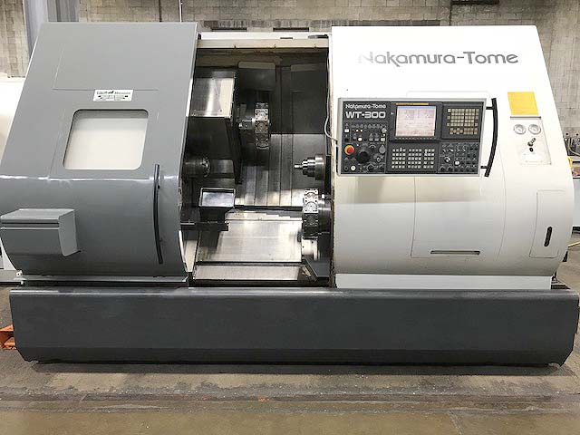 Nakamura Tome WT-300MMYS 8-Axis Twin Spindle Twin Turret CNC Turning Center with Y-Axis and Live Tooling  for sale