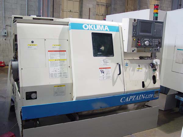 Okuma Captain L370 CNC Turning Center CNC Lathe  for sale