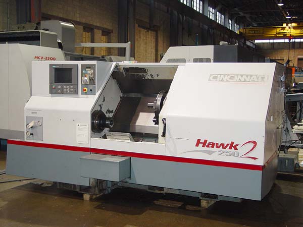 Cincinnati Hawk 250 2-Axis CNC Turning Center CNC Lathe for sale