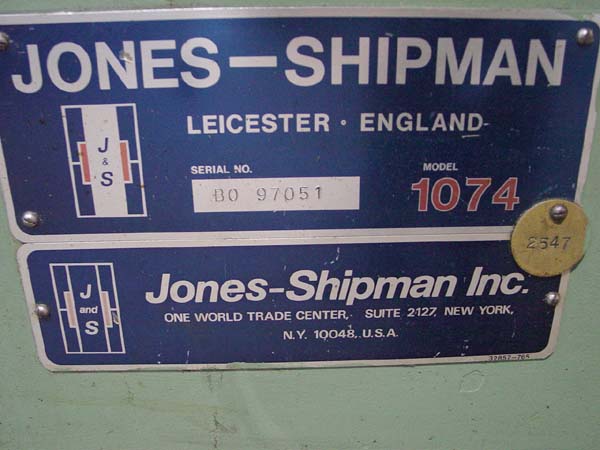 10" x 18" Jones & Shipman Super Precision Plain Cylindrical Grinder  for sale